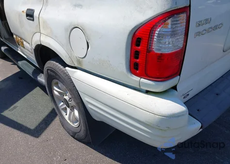 2002 Isuzu Rodeo Ls 3.2L/Lse 3.2L V6/S/S 3.2L V6 из США, поврежденный, VIN 4S2DM58W024306319